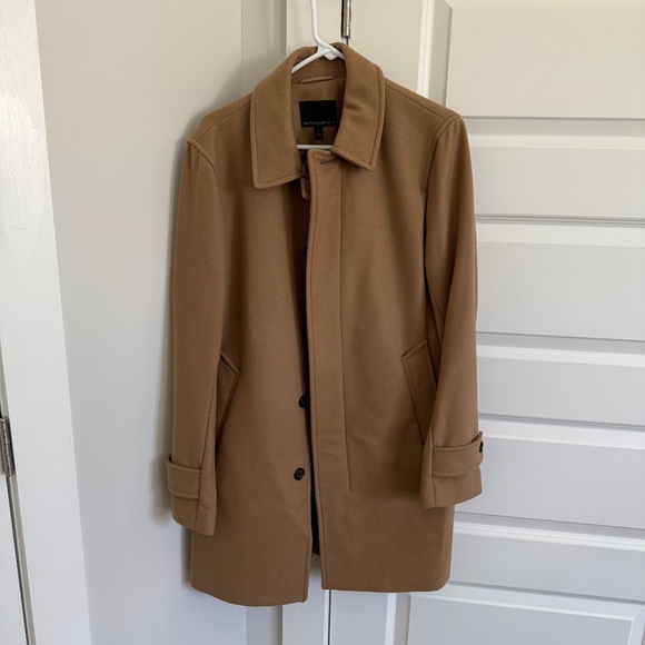 Banana Republic Italian Car Coat - Camel color - size small - Picture 1 of 5